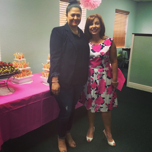 Pastor Angela and Devorah